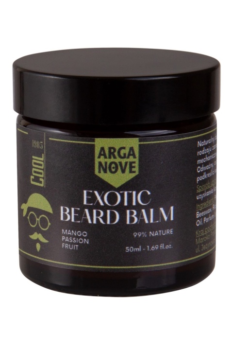ARGANOVE Balsam do pielęgnacji i stylizacji brody i zarostu EXOTIC 50 ml