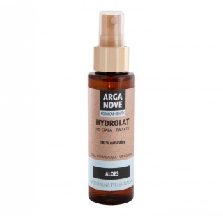 ARGANOVE Hydrolat do ciała, twarzy i włosów ALOESOWY 100 ml