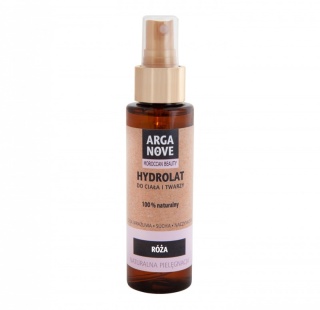 ARGANOVE Hydrolat do ciała, twarzy i włosów RÓŻANY 100 ml