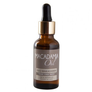 BEAUTE MARRAKECH Olej macadamia z pipetą do twarzy ciała i włosów 30 ml