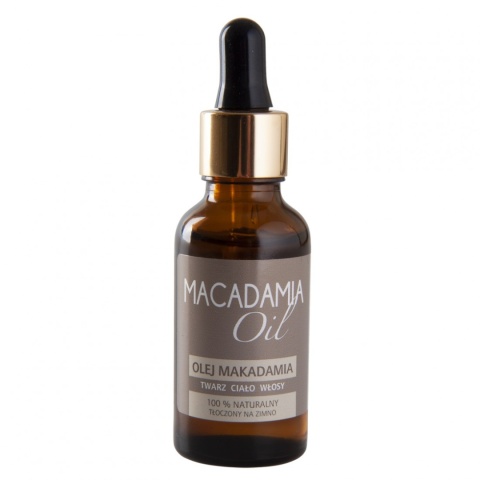 BEAUTE MARRAKECH Olej macadamia z pipetą do twarzy ciała i włosów 30 ml