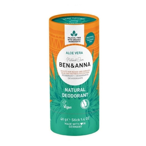 BEN&ANNA Naturalny dezodorant w sztyfcie na bazie sody ALOE VERA 40 g
