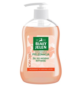 BIAŁY JELEŃ Żel do higieny intymnej kora dębu 500 ml