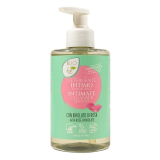 BIOCONTÈ Delikatny płyn do higieny intymnej z hydrolatem różanym 300 ml