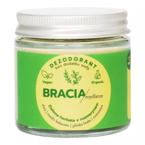 BRACIA MYDLARZE Dezodorant w kremie Zielona herbata 60 ml