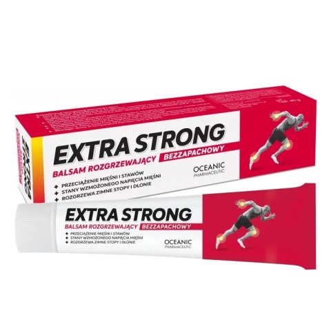 Extra Strong bezzapachowy balsam rozgrzewający