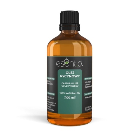 ESENT Olej rycynowy naturalny 100% 100 ml