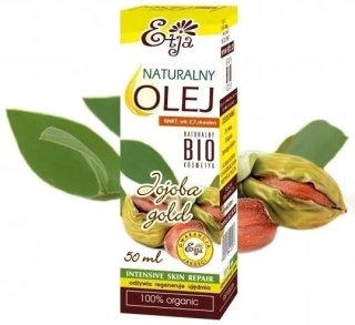 ETJA Olej jojoba gold naturalny BIO 50 ml