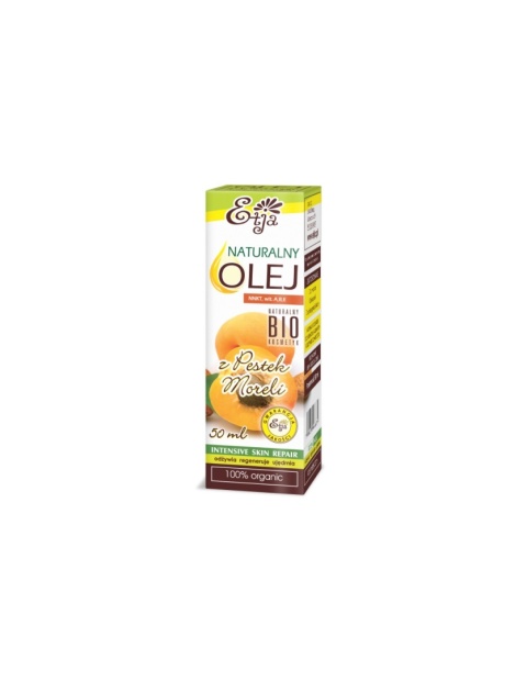 ETJA Olej z pestek moreli naturalny BIO 50 ml