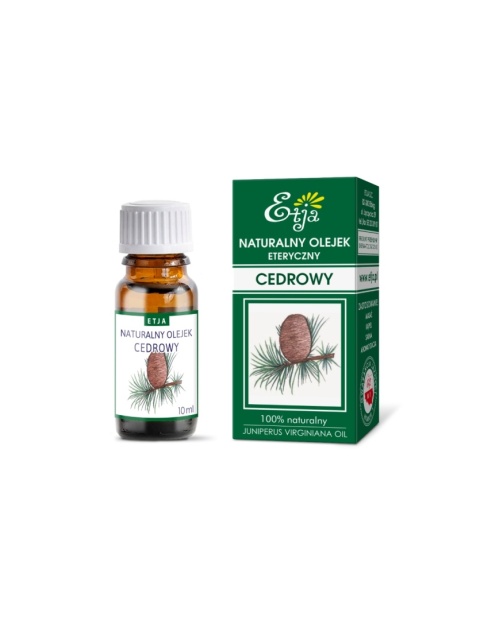 ETJA Olejek eteryczny naturalny cedrowy 10 ml