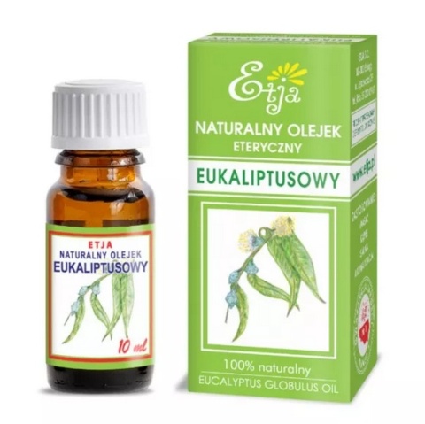 ETJA Olejek eteryczny naturalny eukaliptusowy 10 ml