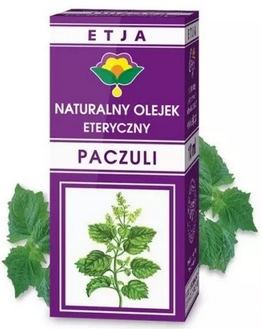 ETJA Olejek eteryczny naturalny paczuli 10 ml