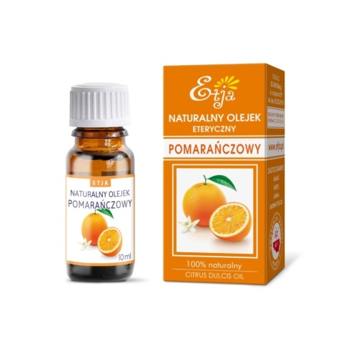 ETJA Olejek eteryczny naturalny pomarańczowy 10 ml