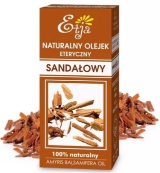 ETJA Olejek eteryczny naturalny sandałowy amyrisowy 10 ml