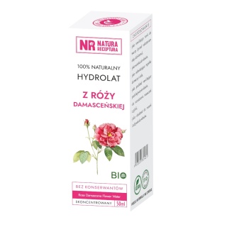 NATURA RECEPTURA Hydrolat z róży damasceńskiej 50 ml