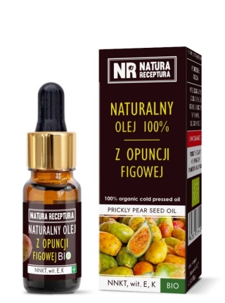 NATURA RECEPTURA Olej z opuncji figowej 100% naturalny 10 ml