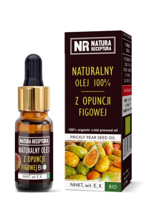 NATURA RECEPTURA Olej z opuncji figowej 100% naturalny 10 ml