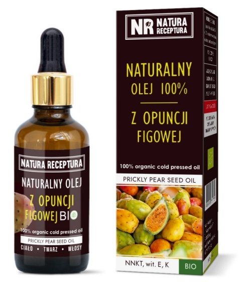NATURA RECEPTURA Olej z opuncji figowej 100% naturalny 50 ml