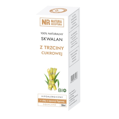 NATURA RECEPTURA Skwalan z trzciny cukrowej 50 ml