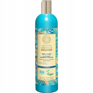 Natura Siberica - Pianka do kąpieli aktywnie pobudzająca 550 ml