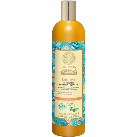 Natura Siberica - Pianka do kąpieli intensywnie odżywiająca 550 ml