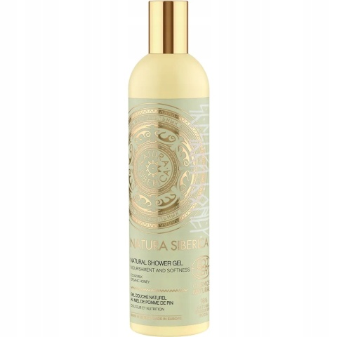 Natura Siberica - Żel pod prysznic Miód i szyszka 400 ml