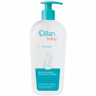 OILLAN Baby Żel 3w1 mycia ciała i włosów