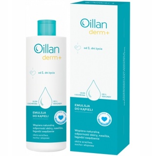 OILLAN Derm+ Emulsja do kąpieli 400 ml