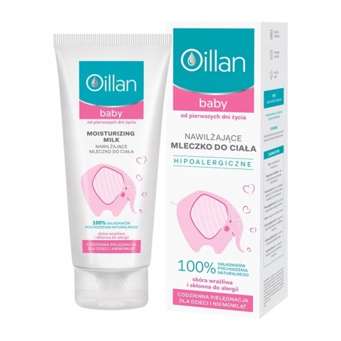 Oillan Baby mleczko nawilżające 200 ml