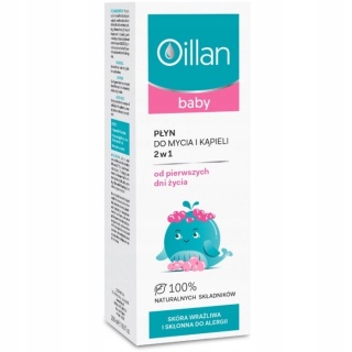 Oillan Baby płyn do mycia i kąpieli 2 w 1 - 200 ml