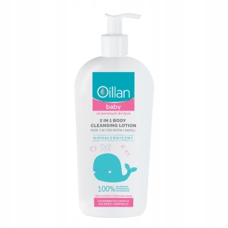 Oillan Baby płyn do mycia i kąpieli 2 w 1 750 ml