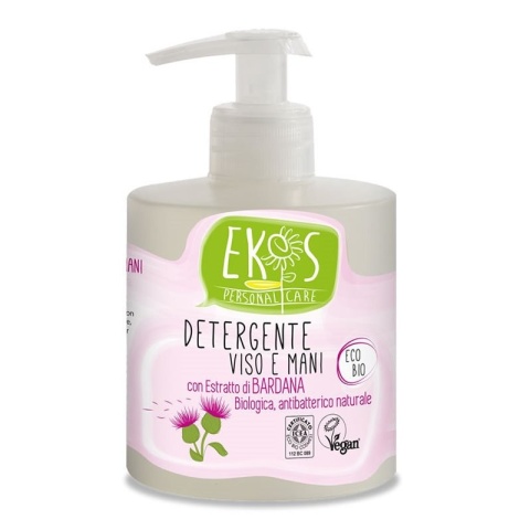 PIERPAOLI EKOS Płyn do mycia rąk i twarzy z ekstraktem z łopianu 350 ml