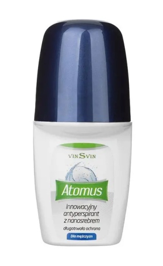 VINSVIN Antyperspirant dla mężczyzn z nanosrebrem roll-on 50 ml