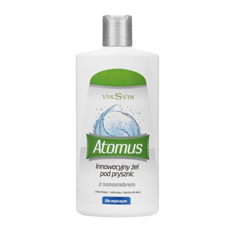 VINSVIN Żel pod prysznic dla mężczyzn z nanosrebrem 250 ml
