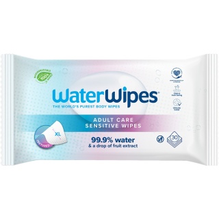 WATER WIPES BIO Chusteczki nawilżane dla dorosłych XL 20 x 30 cm 30 szt.