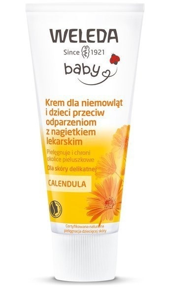 WELEDA BABY Krem przeciw odparzeniom z nagietkiem 75 ml