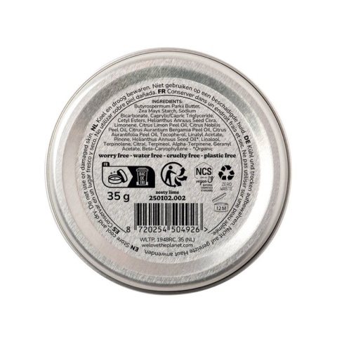 We love the planet Dezodorant w kremie Zesty Lime 35 g