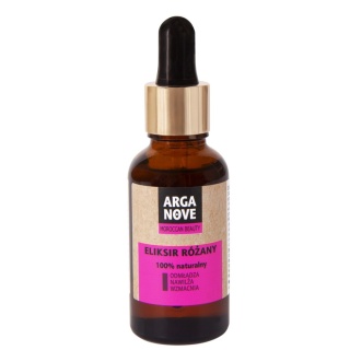 ARGANOVE Łagodzące serum do twarzy z różą damasceńską i skwalanem 30 ml