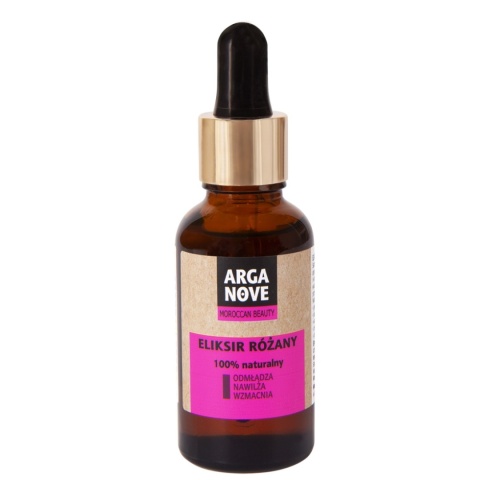 ARGANOVE Łagodzące serum do twarzy z różą damasceńską i skwalanem 30 ml