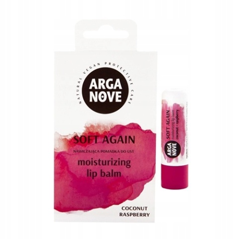 ARGANOVE Pomadka kokos malina 4,4 g