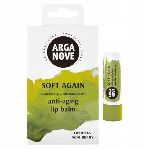 ARGANOVE Pomadka opuncja - jagoda acai 4,4 g