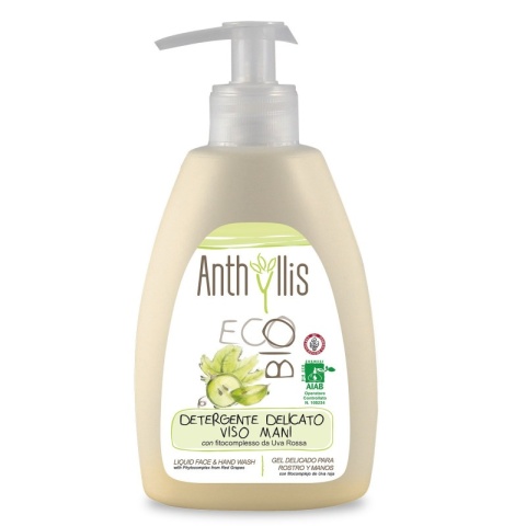 Anthyllis Płyn do mycia rąk i twarzy z fitokompleksem z czerwonych winogron 300 ml