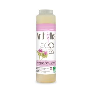 Anthyllis Szampon do włosów tłustych przetłuszczających się i z ŁUPIEŻEM z wyciągem z łopianu