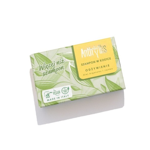 Anthyllis Szampon w kostce odżywczy z olejem jojoba i olejem arganowym 80 g