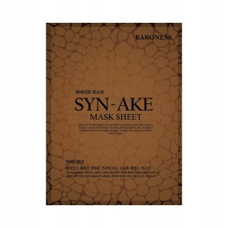 BARONESS Przeciwzmarszczkowa maska w płachcie z peptydem Syn-Ake 21 g