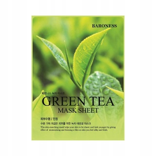 BARONESS maska w płachcie z wyciągiem z zielonej herbaty 21g