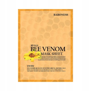 BARONESS odmładzająco - ujędrniająca maska w płachcie z jadem pszczelim