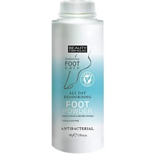 BEAUTY FORMULAS Antybakteryjny puder do stóp 100 g