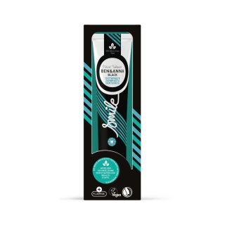 BEN&ANNA Pasta do zębów BLACK z fluorem aktywny węgiel 75 ml