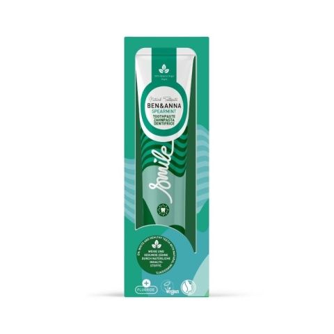 BEN&ANNA Pasta do zębów SPEARMINT miętowa z fluorem 75 ml